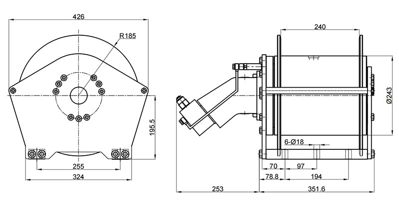 hydraulic winch truck-1 hydraulic winch truck-1
